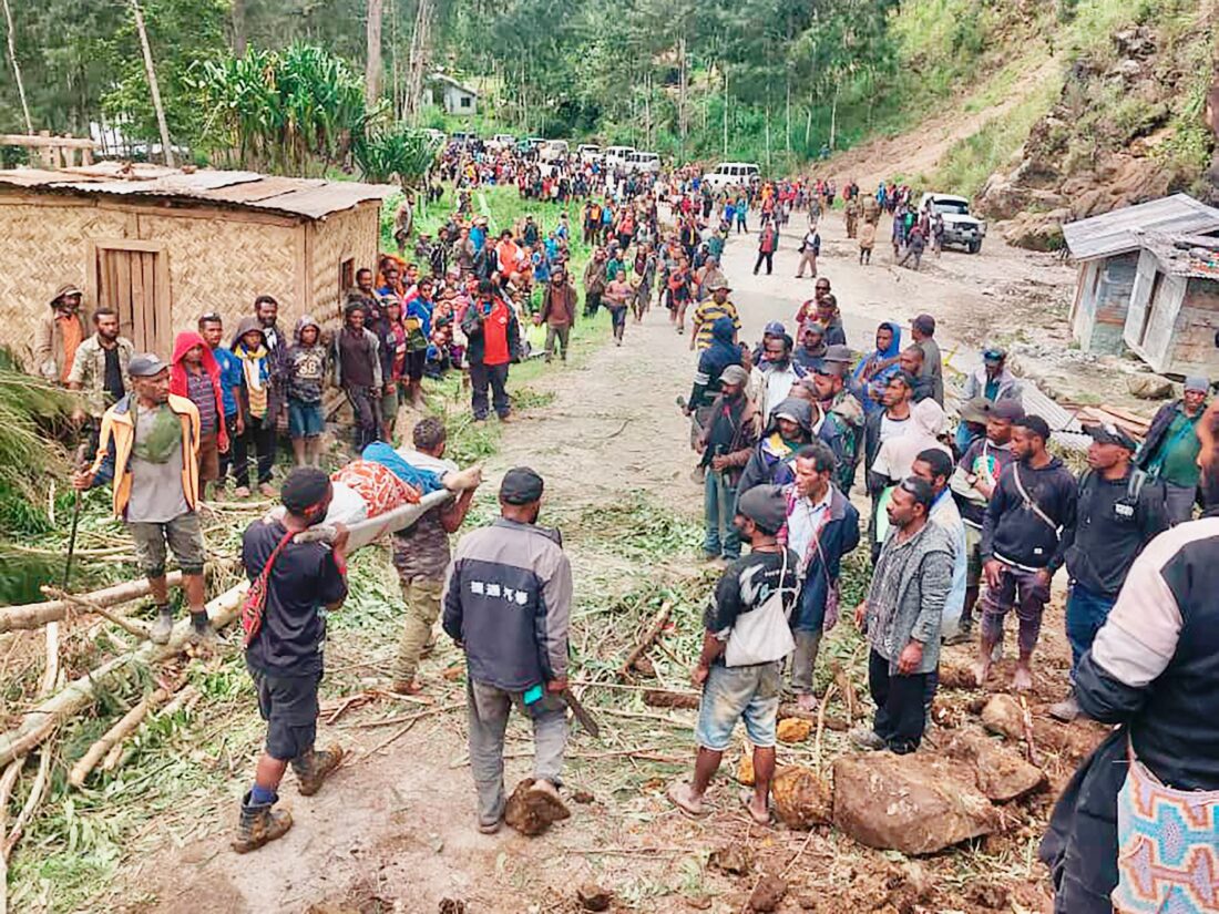 Over 100 feared dead in Papua New Guinea landslide - Altoona Mirror